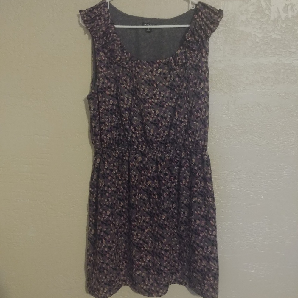 Casual Watercolor Speck Dress